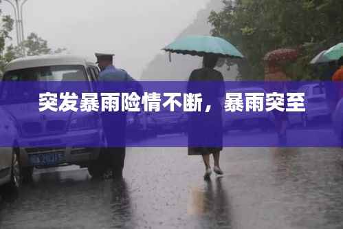 突发暴雨险情不断，暴雨突至 